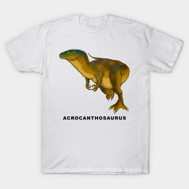 Acrocanthosaurus T-Shirt by lucamendieta